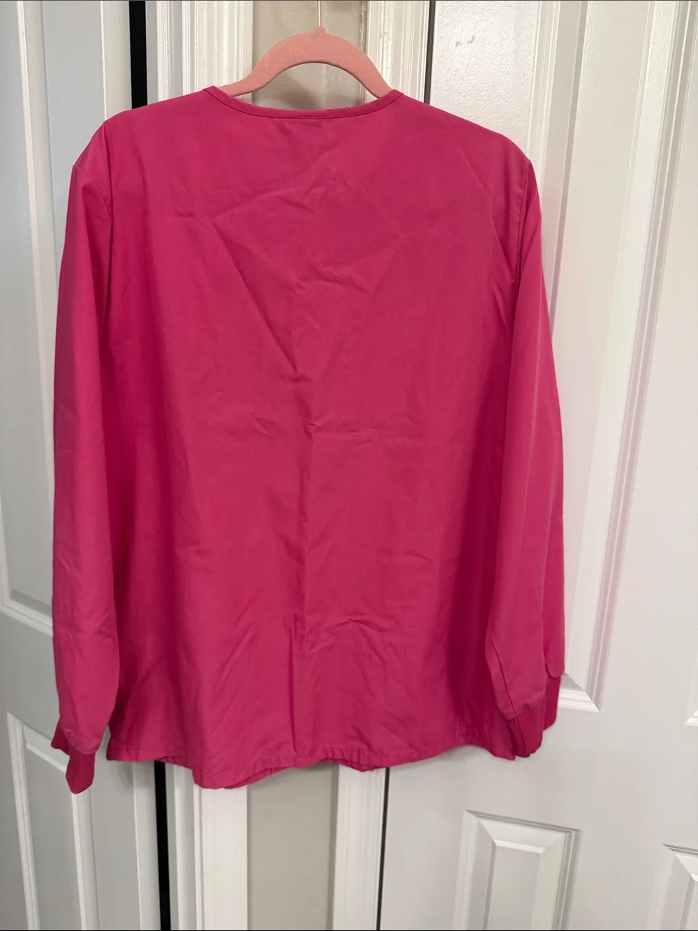 Cherokee Hot Pink Scrub Jacket